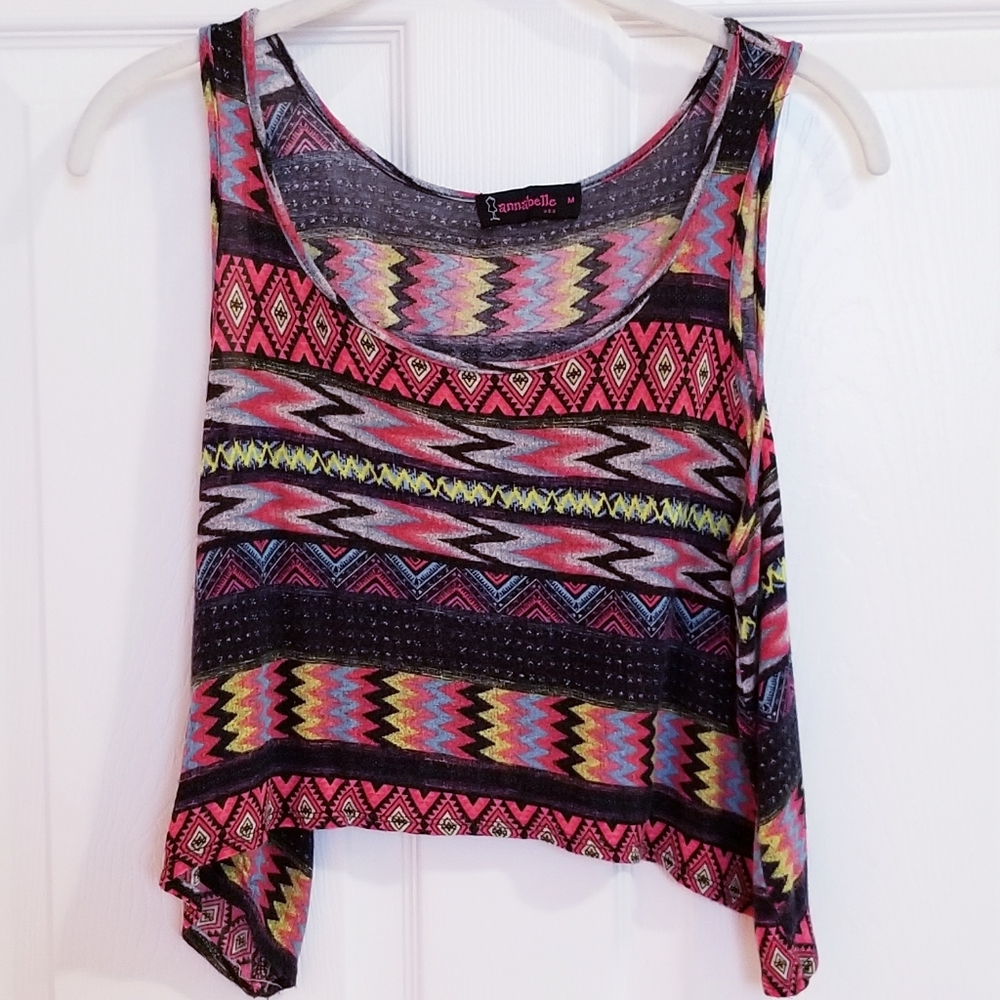 Annabelle women's printed crop top💚💛🧡❤